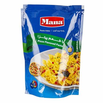پاستا نیمه آماده با طعم پیتزا مانا 145 گرم