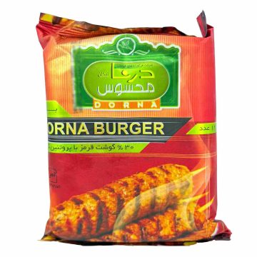 کباب لقمه 30 درصد گوشت قرمز درنا 500 گرم 12 عددی 