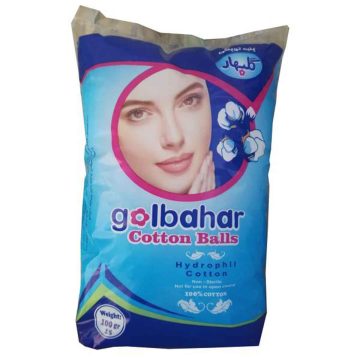 پنبه هیدروفیل خالص غیر استریل توپک گلبهار 100 گرم 