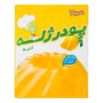 پودر ژله با طعم انبه شیبابا 100 گرم