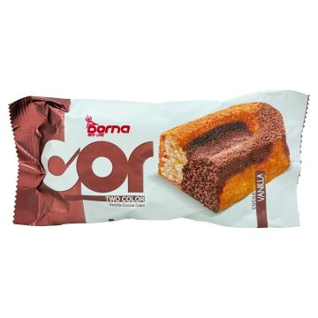 کیک دو لایه وانیلی کاکائویی در کیک درنا 50 گرم