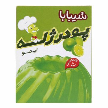 پودر ژله با طعم لیمو شیبابا 100 گرم