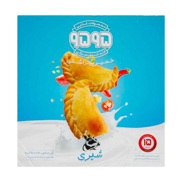 خمیر پیراشکی شیری 9595 وزن 500 گرم 15 عددی 