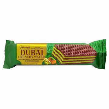 ویفر دبی کاکائویی حاوی کره پسته سیرنگ 50 گرم  