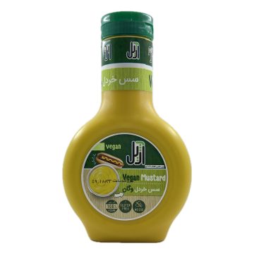 سس خردل وگان بطری آژیل کاله 330 گرم