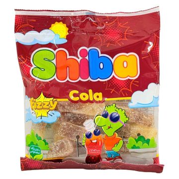 پاستیل نوشابه ای شکری طرح کولا شیبا 90 گرم