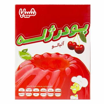 پودر ژله با طعم آلبالو شیبابا 100 گرم