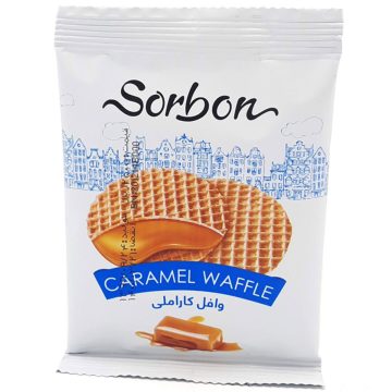 وافل با طعم کارامل سوربن 35 گرم