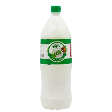 دوغ گرمادیده بدون گاز چهار گیاه خوشگوار 1/5 لیتر