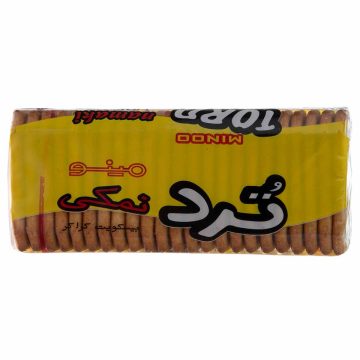بیسکویت کراکر ترد نمکی مینو 125 گرم