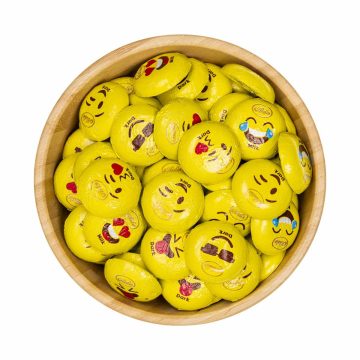 کاکائو سکه ای مینی ایموجی ژی ژیس سوربن فله 100 گرم