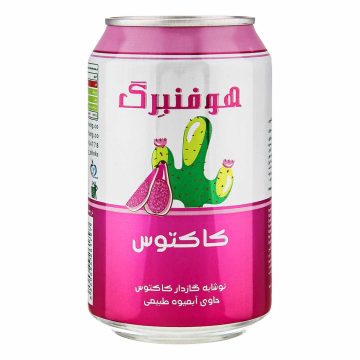 آبمیوه گازدار کاکتوس قوطی هوفنبرگ 330 میلی لیتر