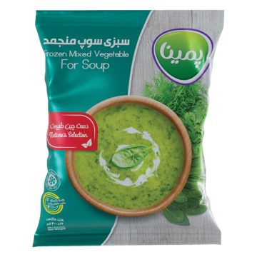 سبزی سوپ منجمد پمینا کاله 400 گرم