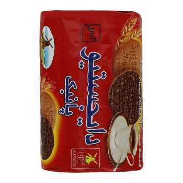 بیسکویت سبوس دار با روکش کاکائو پانبک دایجستیو 220 گرم