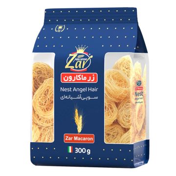 رشته سوپ آشیانه ای زر ماکارون 300 گرم