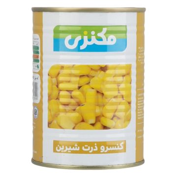 کنسرو ذرت شیرین مکنزی 380 گرم