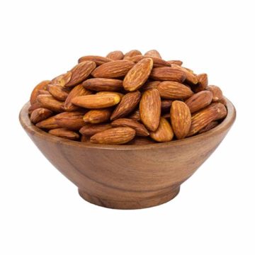 مغز بادام درختی آمریکایی شور فله وزن 100 گرم