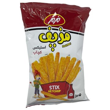 مز استیکس با طعم کچاپ مزمز 95 گرم