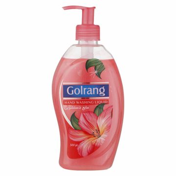 مایع دستشویی صدفی حاوی ویتامین صورتی گلرنگ 500 گرم
