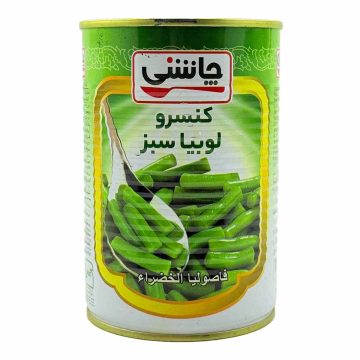 کنسرو لوبیا سبز قوطی چاشنی 420 گرم 
