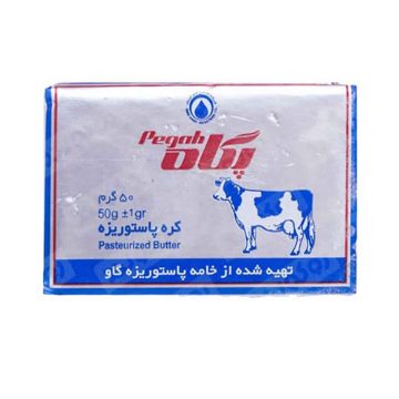 کره پاستوریزه حیوانی پگاه 50 گرم