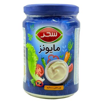 سس مایونز شیشه سحر 600 گرم