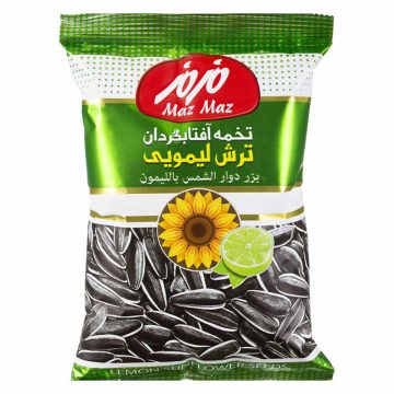 تخمه آفتابگردان لیمویی پوست دار مزمز 105 گرم
