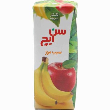 نکتار سیب موز پاکتی سن ایچ 200 میلی لیتر