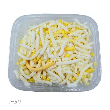 پنیر پیتزا دو رنگ میکس ویژه پدر پسر فله 250 گرم