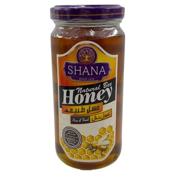 عسل طبیعی کردستان شیشه شانا 310 گرم