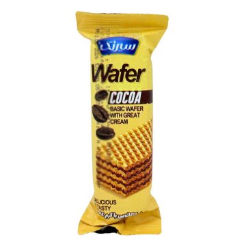 ویفر 3 لایه کاکائویی با کرم کاکائویی سیرنگ 25 گرم 
