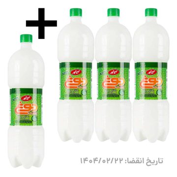 پکیج دوغ بدون گاز نعناع پونه کاله 1/5 لیتر 3 + 1 جایزه ( 4 عدد )