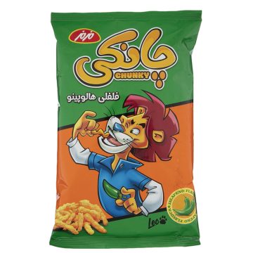 اسنک چانکی فلفلی هالوپینو مزمز 90 گرم