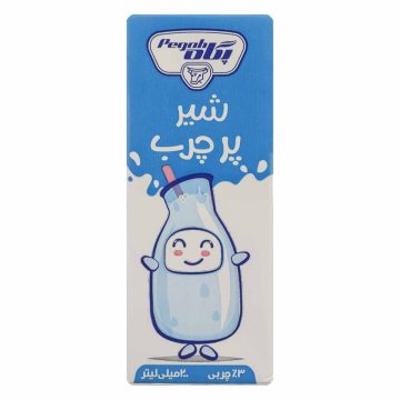 شیر پاکتی پرچرب (3 درصد چربی) پگاه 200 میلی لیتر