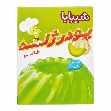 پودر ژله با طعم طالبی شیبابا 100 گرم