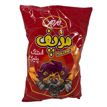اسنک ( پفک ) پنیری لئو مزپف مزمز 160 گرم