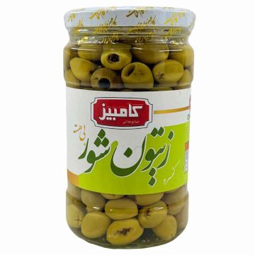 زیتون شور بی هسته کامبیز 660 گرم
