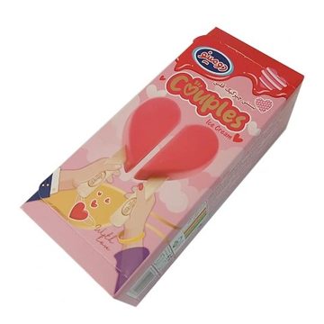 بستنی چیز کیک قلبی دومینو 80 گرم 