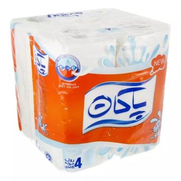 دستمال کاغذی حوله پاکان 4 رول