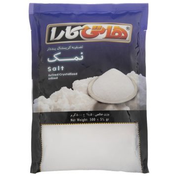 نمک کریستال ید دار سلفونی هاتی کارا 500 گرم