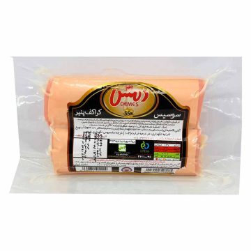 سوسیس کراکف پنیری وکیوم دمس 350 گرم
