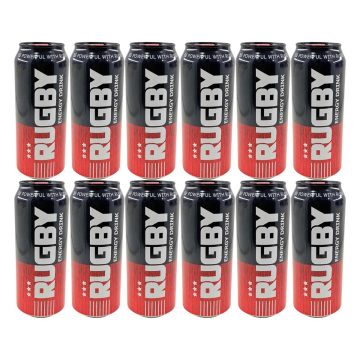پکیج انرژی زا گازدار کلاسیک قوطی راگبی 500 میلی لیتر 12 عددی