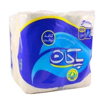 دستمال کاغذی توالت سفید پاکان 8 رول
