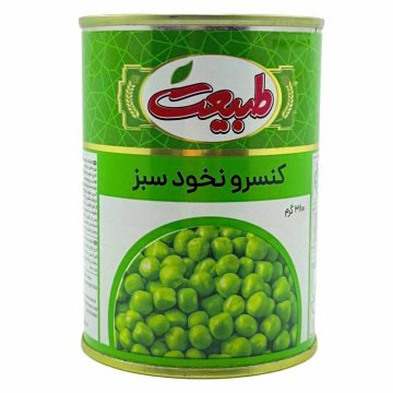 کنسرو نخود سبز طبیعت 380 گرم