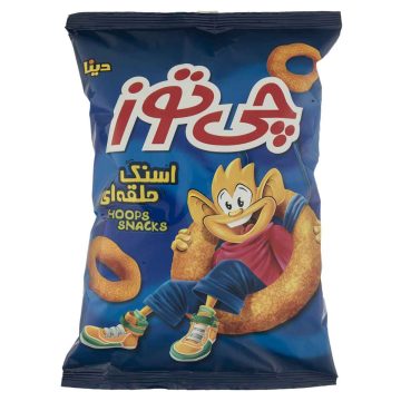 اسنک (پفک) پنیری حلقه ای چی توز 90 گرم