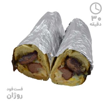 ساندویچ هات داگ سوپر بمب روژان