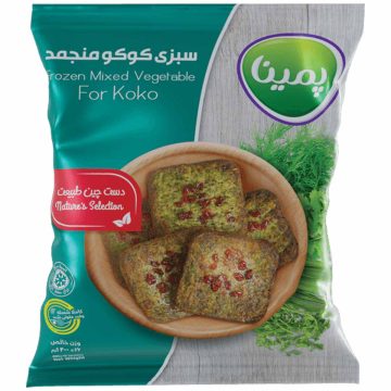 سبزی کوکو منجمد پمینا کاله 400 گرم 