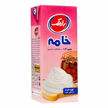خامه ساده صبحانه 30 درصد چربی رامک 200 گرم