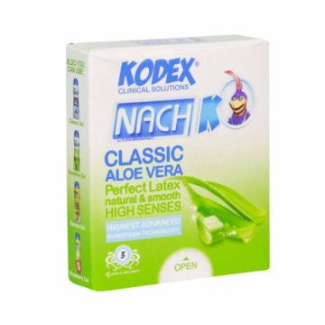 کاندوم کلاسیک آلوئه ورا کدکس 3 عددی