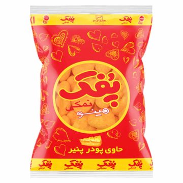 پفک نمکی قلبی مینو 50 گرم 